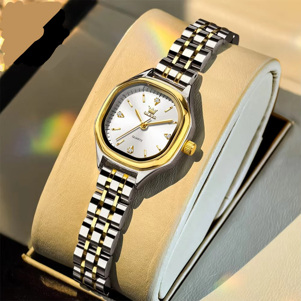 Elegante achteckige Edelstahl Armbanduhr "Lusso elegante no.3234“ - PITANI