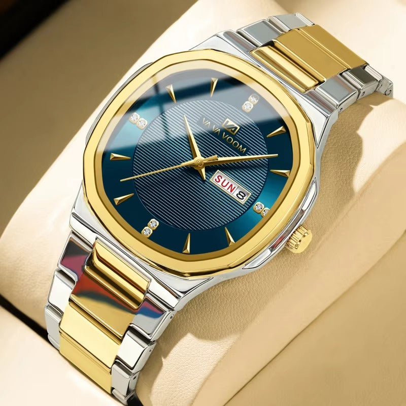 Elegante Edelstahl Armbanduhr "Orologio classico no.5294“ - PITANI