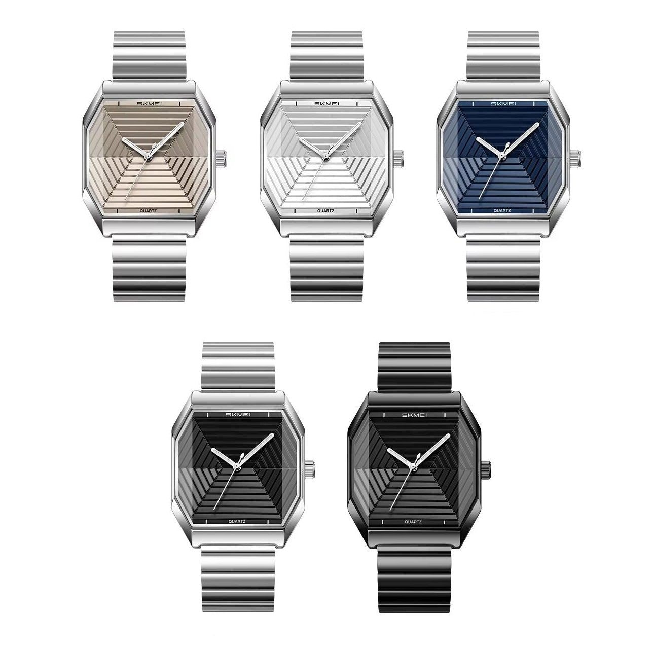 Kreative außergewöhnliche Edelstahl Armbanduhr "Gioielli sportivi no.5305“ - PITANI