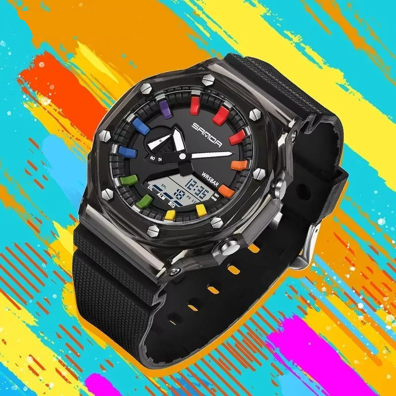 Edelstahl Armbanduhr "Cronometro per il conto alla rovescia no.4124" - PITANI