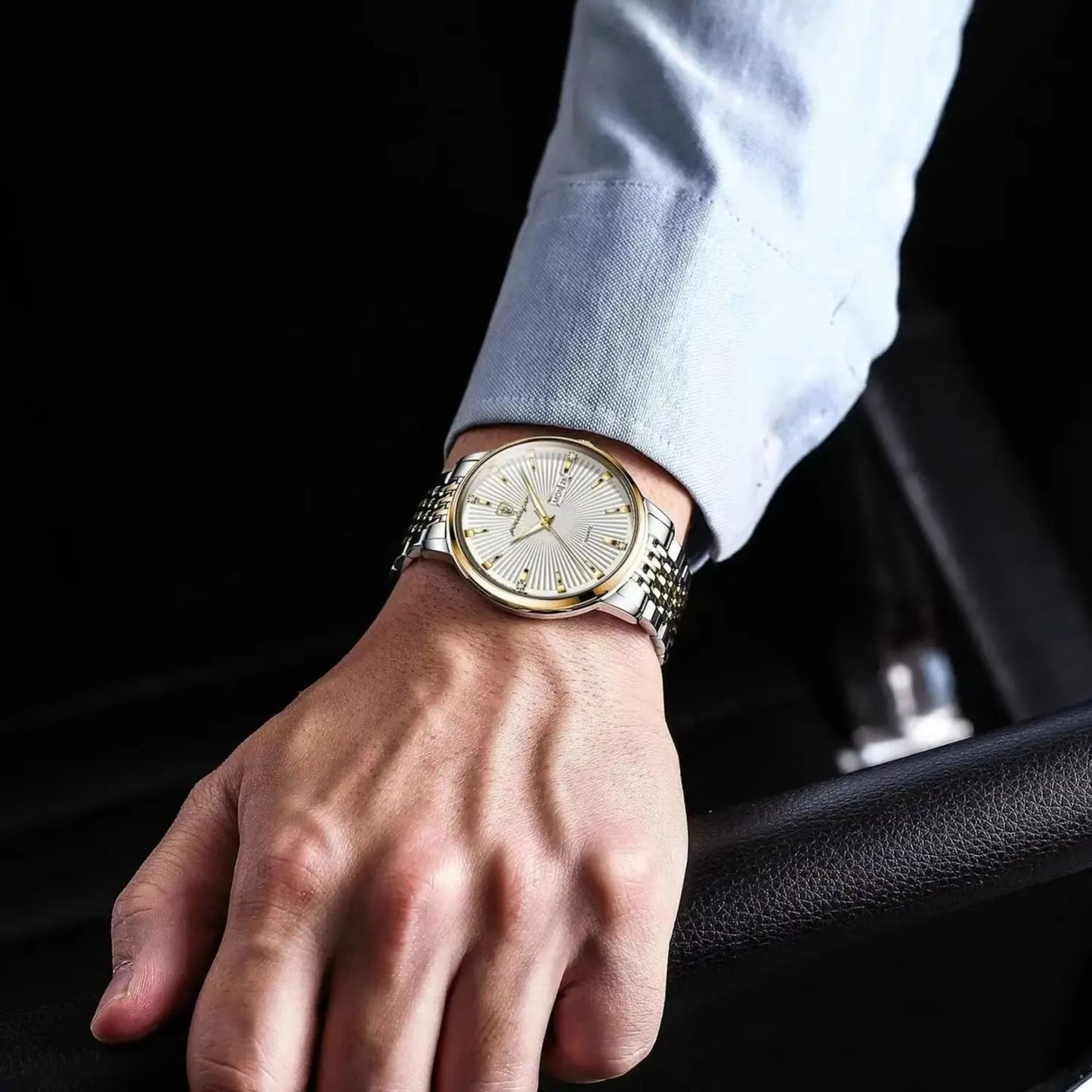 Edelstahl Armbanduhr "Maschio squisito no.4156" - PITANI