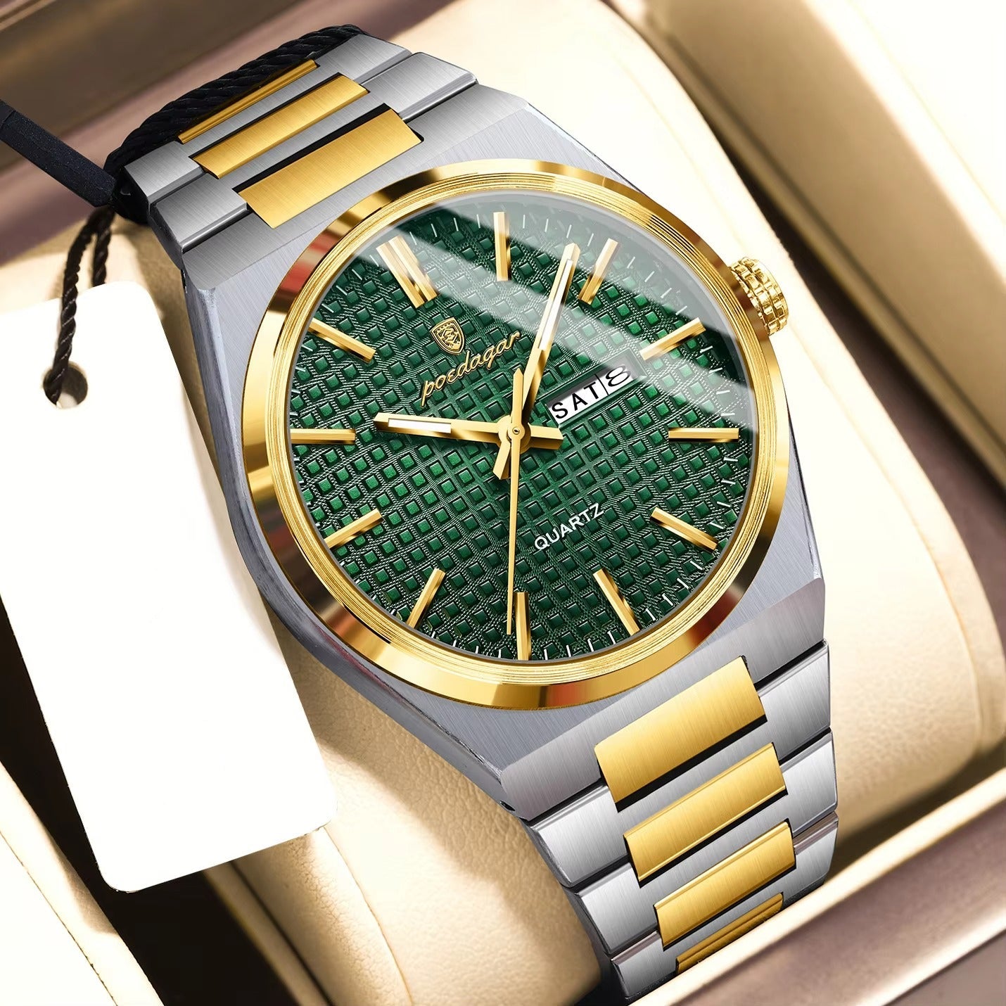 Elegante Edelstahl Armbanduhr "Orologio da uomo di lusso no.5239“ - PITANI