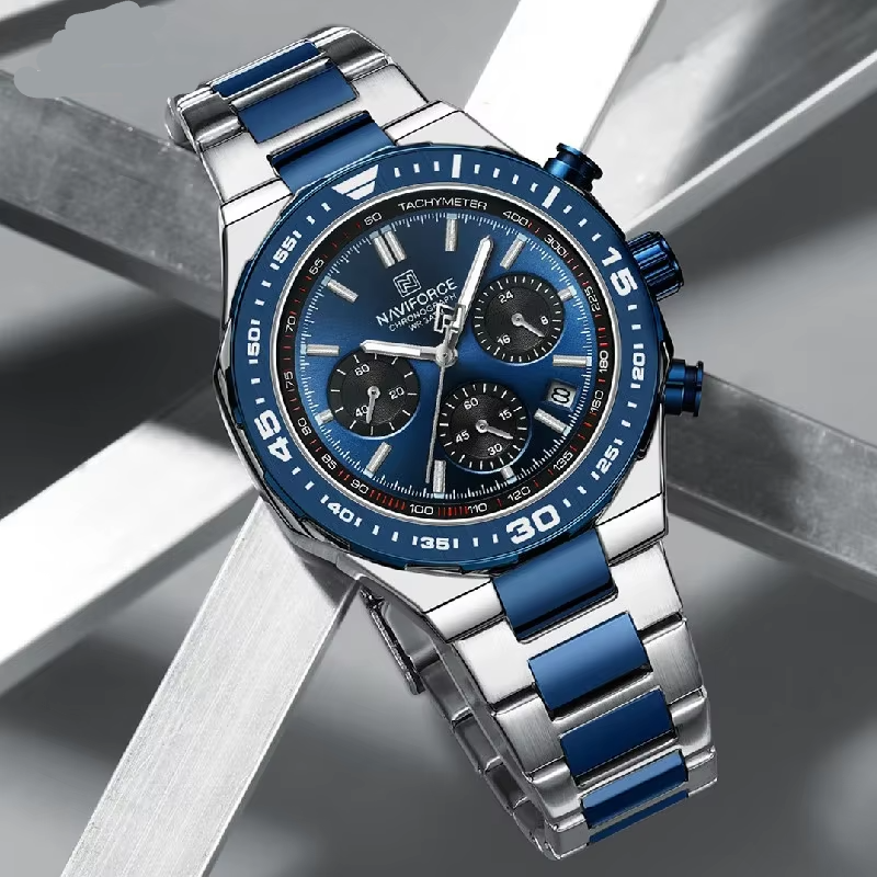 Zeitlos klassische Edelstahl Armbanduhr "Quarzo classico no.5274“ - PITANI