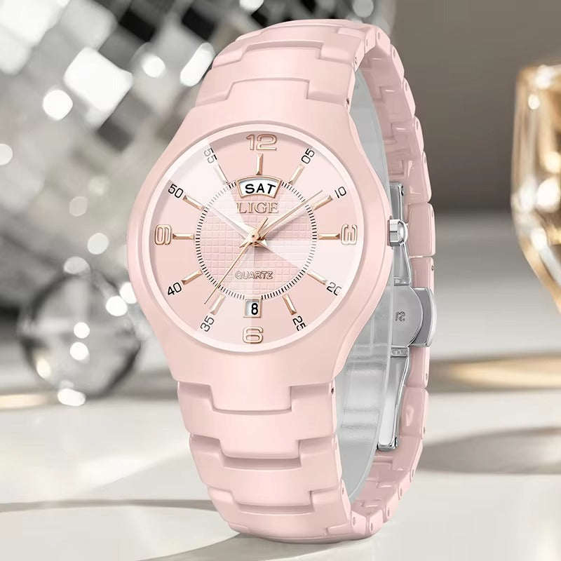 Elegante Keramik Armbanduhr "Guarda la moda di lusso no.3213" - PITANI