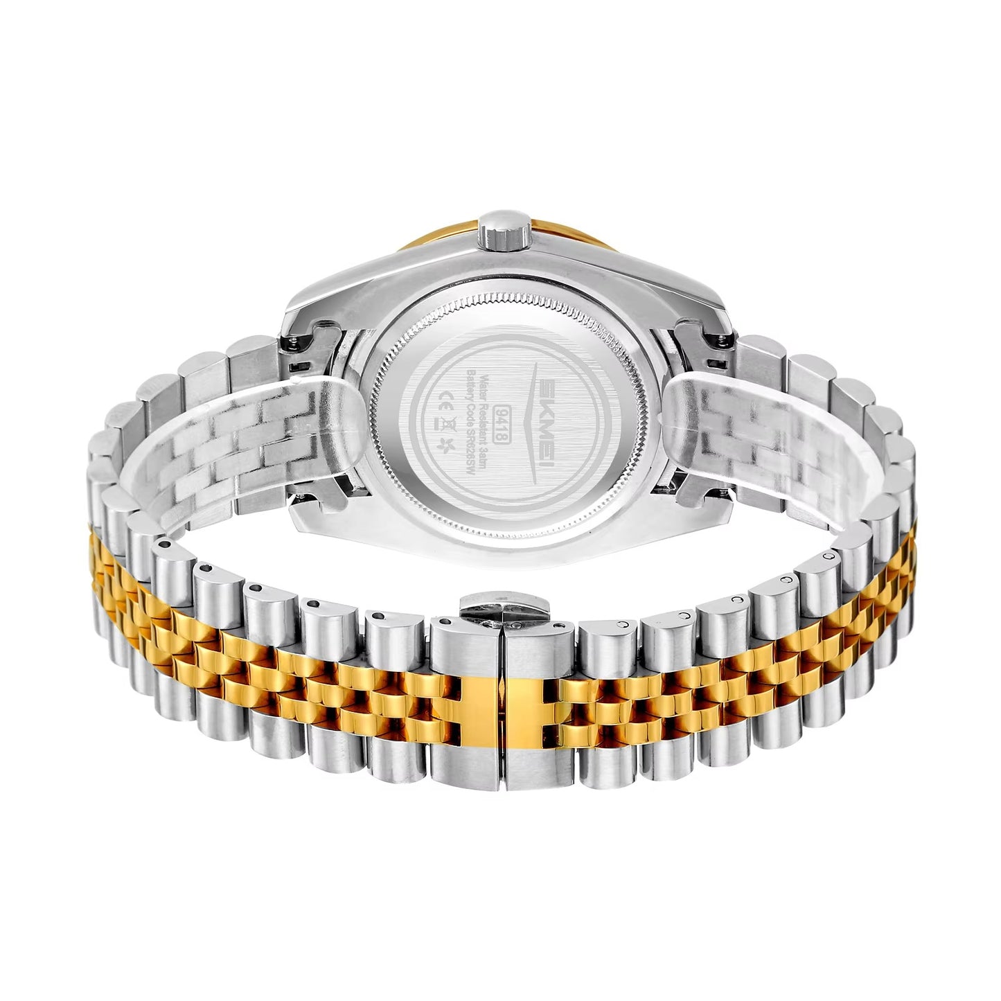 Elegante Edelstahl Armbanduhr "Orologio verde di Moda no.5306“ - PITANI