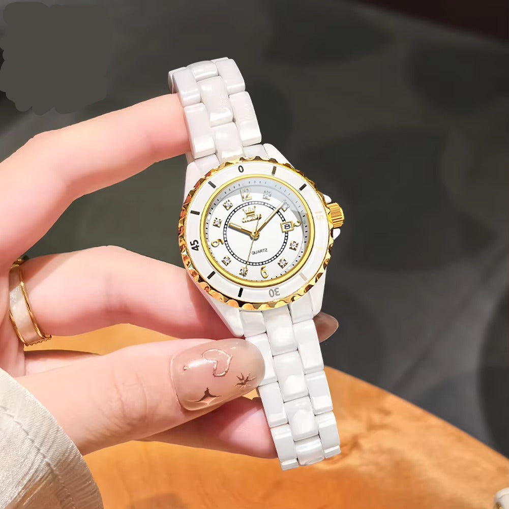 Elegante Keramik Armbanduhr "Acciaio ceramico no.3232“ - PITANI