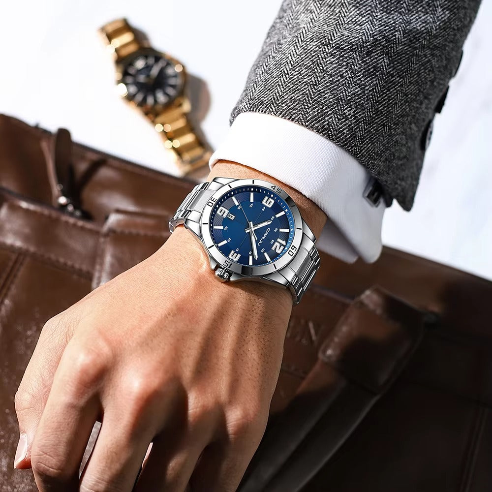 Edelstahl Armbanduhr "Orologio casual da lavoro no.4116" - PITANI