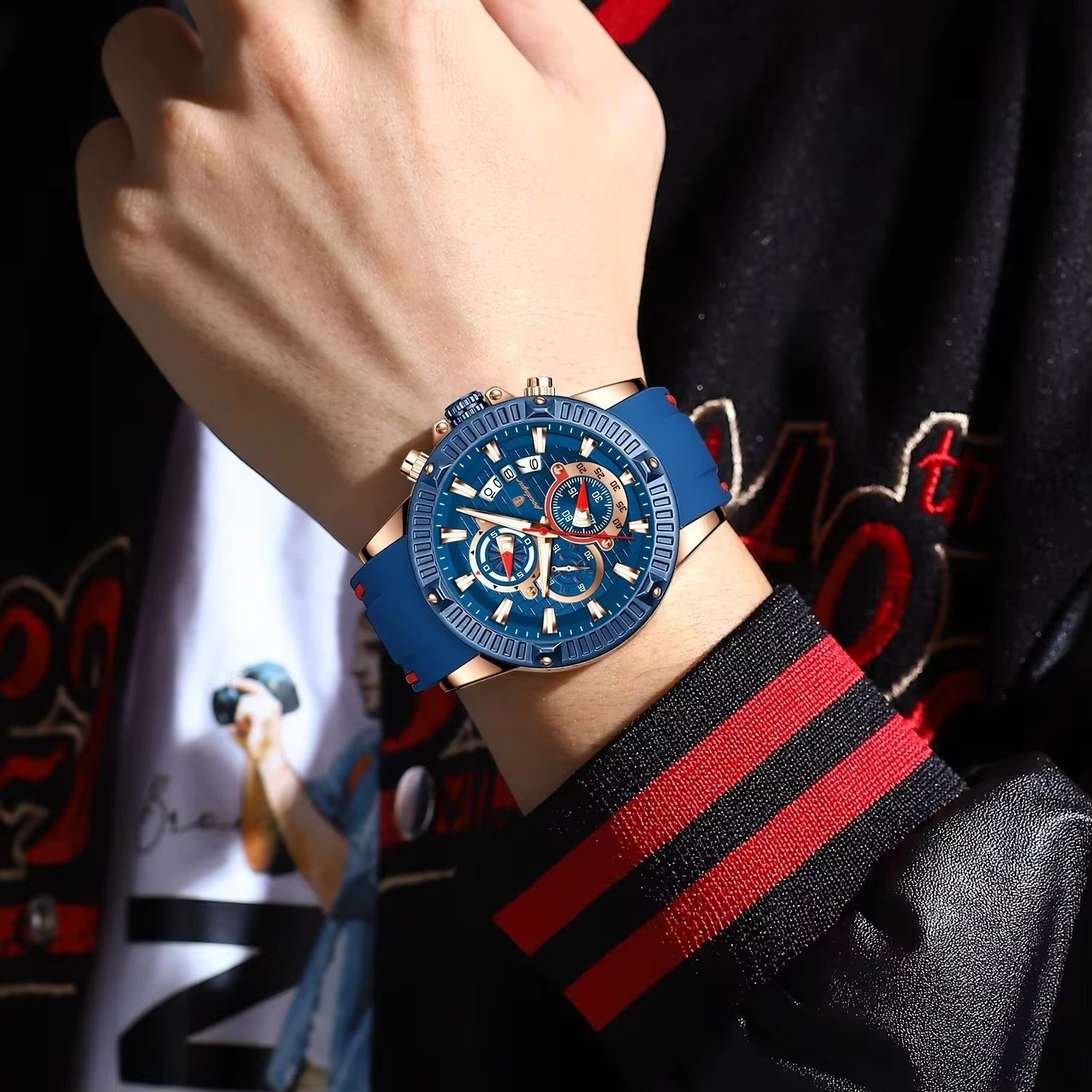 Edelstahl Armbanduhr "Sport di tendenza no.4167" - PITANI