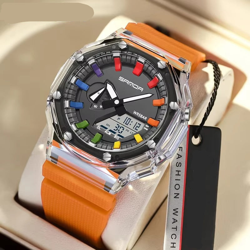 Edelstahl Armbanduhr "Cronometro per il conto alla rovescia no.4124" - PITANI