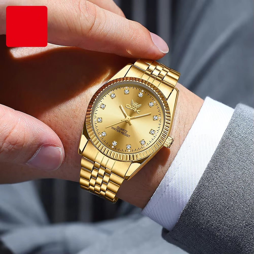 Edelstahl Armbanduhr "Quarzo in acciaio inossidabile no.4126" - PITANI