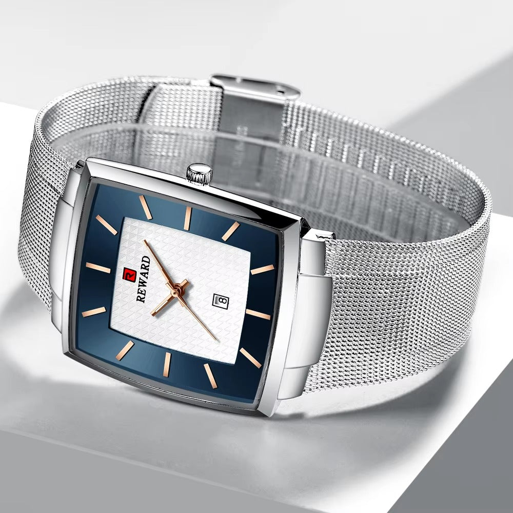 Elegante Mesh Armbanduhr "Acciaio impermeabile no.5254“ - PITANI