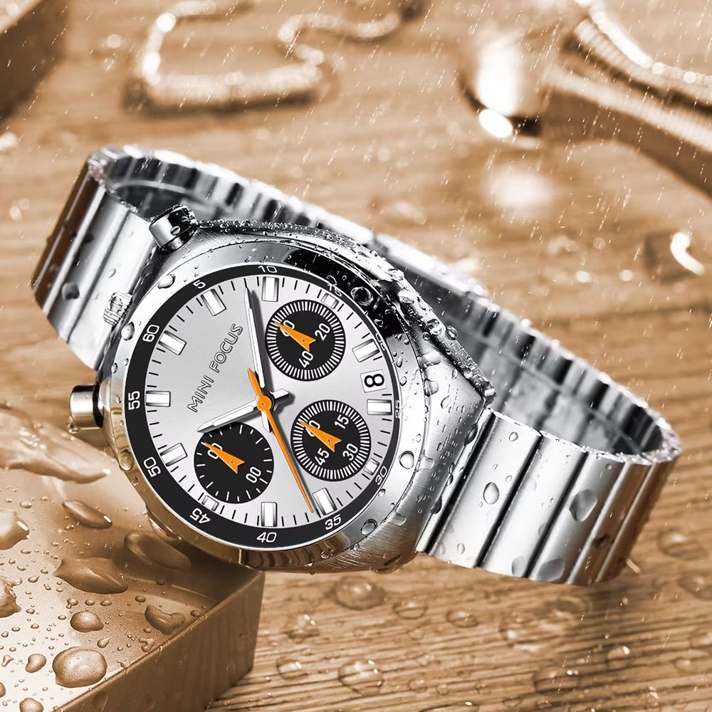 Edelstahl Armbanduhr "Quarzo elegante no.5137" - PITANI