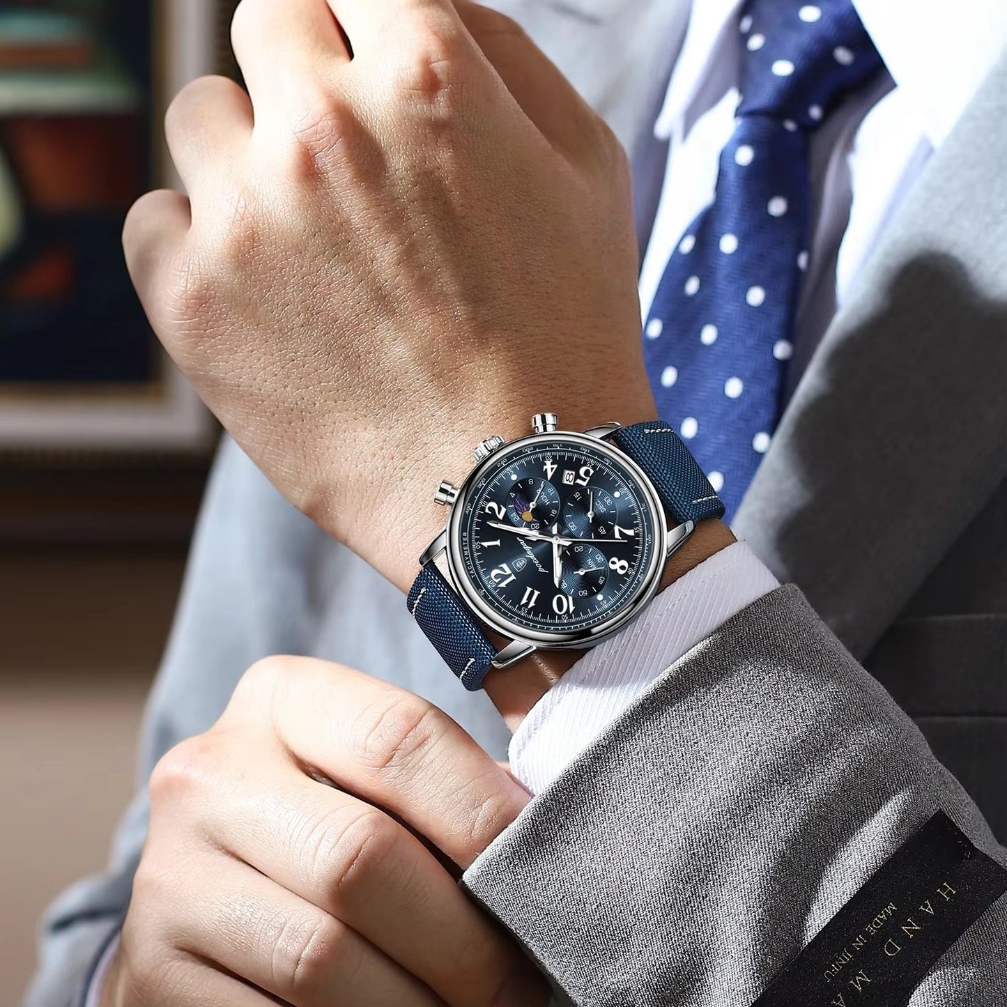 Edelstahl Armbanduhr "Orologio da polso al quarzo no.4151" - PITANI