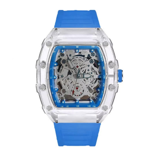 Farbenfrohe Bunte Silikon Armbanduhr "Orologio con luce notturna no.4175" - PITANI