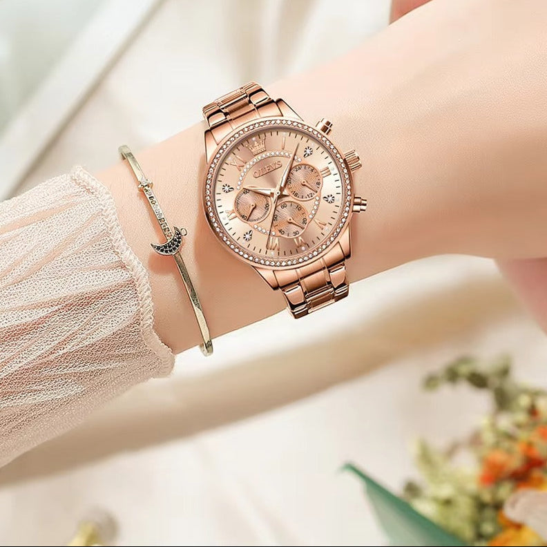 Glitzer Armbanduhr im eleganten Design "Orologio lamore di no.5174" - PITANI