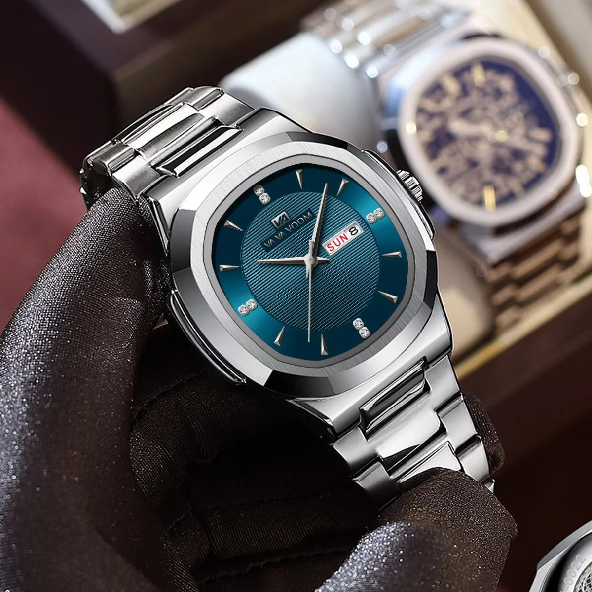 Elegante Edelstahl Armbanduhr "Orologio classico no.5294“ - PITANI