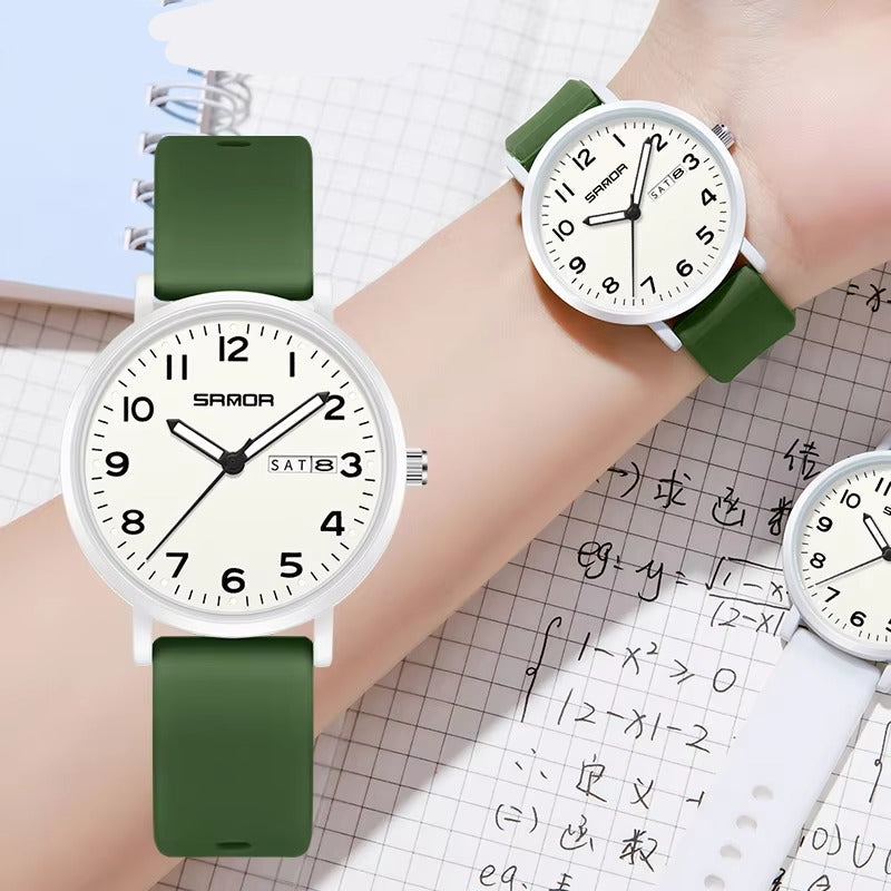 Schlichte minimalistische Armbanduhr "Cinghia in tela no.3246“ - PITANI