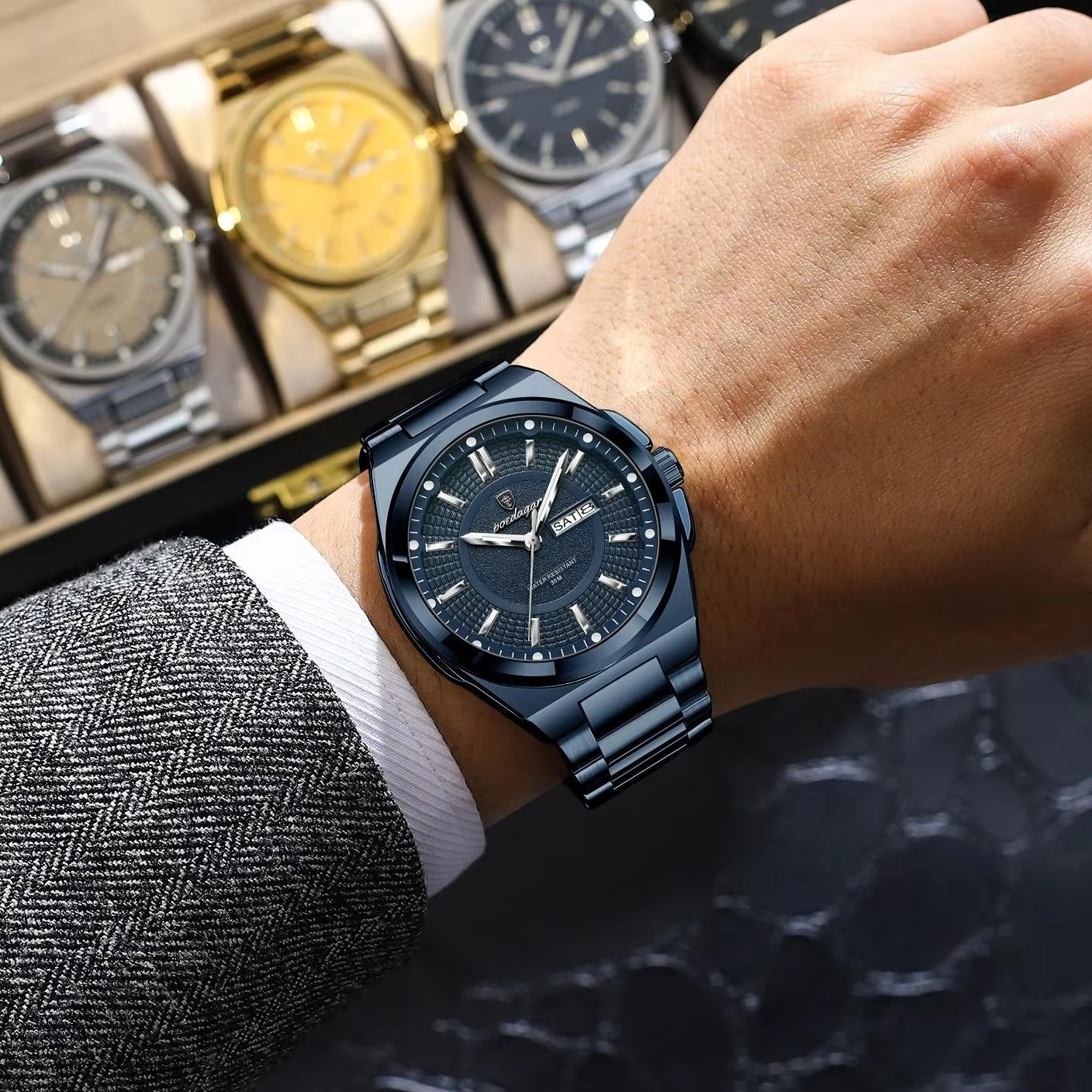 Edelstahl Armbanduhr "Sport Originale no.4146" - PITANI