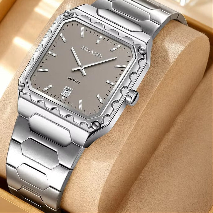 Quadratische Edelstahl Armbanduhr "Sport impermeabile no.5259“ - PITANI