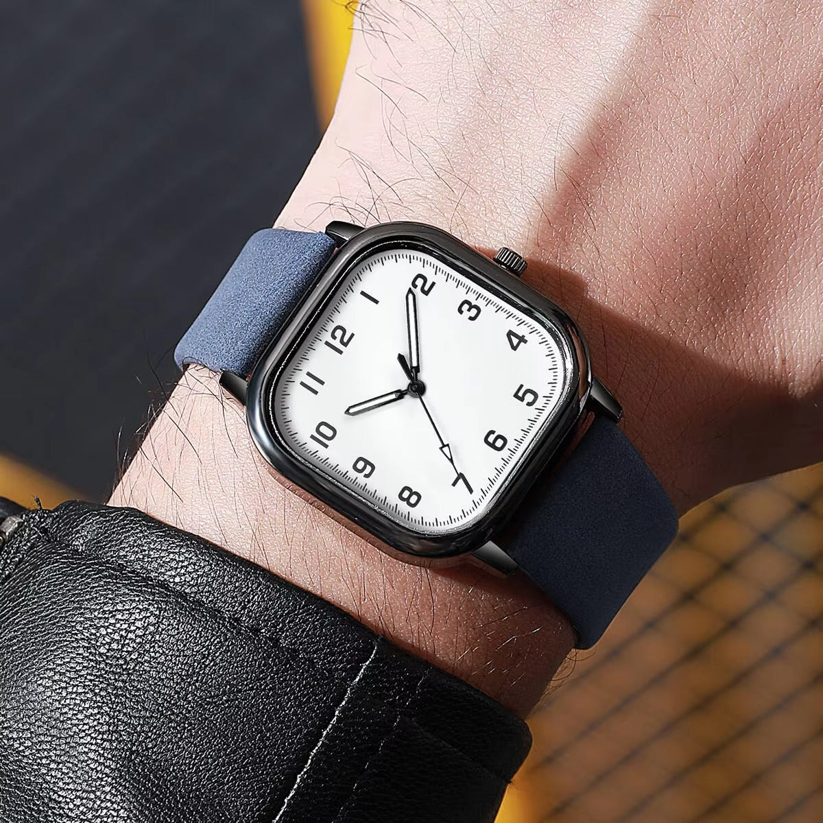 Minimalistische Quadratische Armbanduhr "Arabo quadrato semplice no.5260“ - PITANI