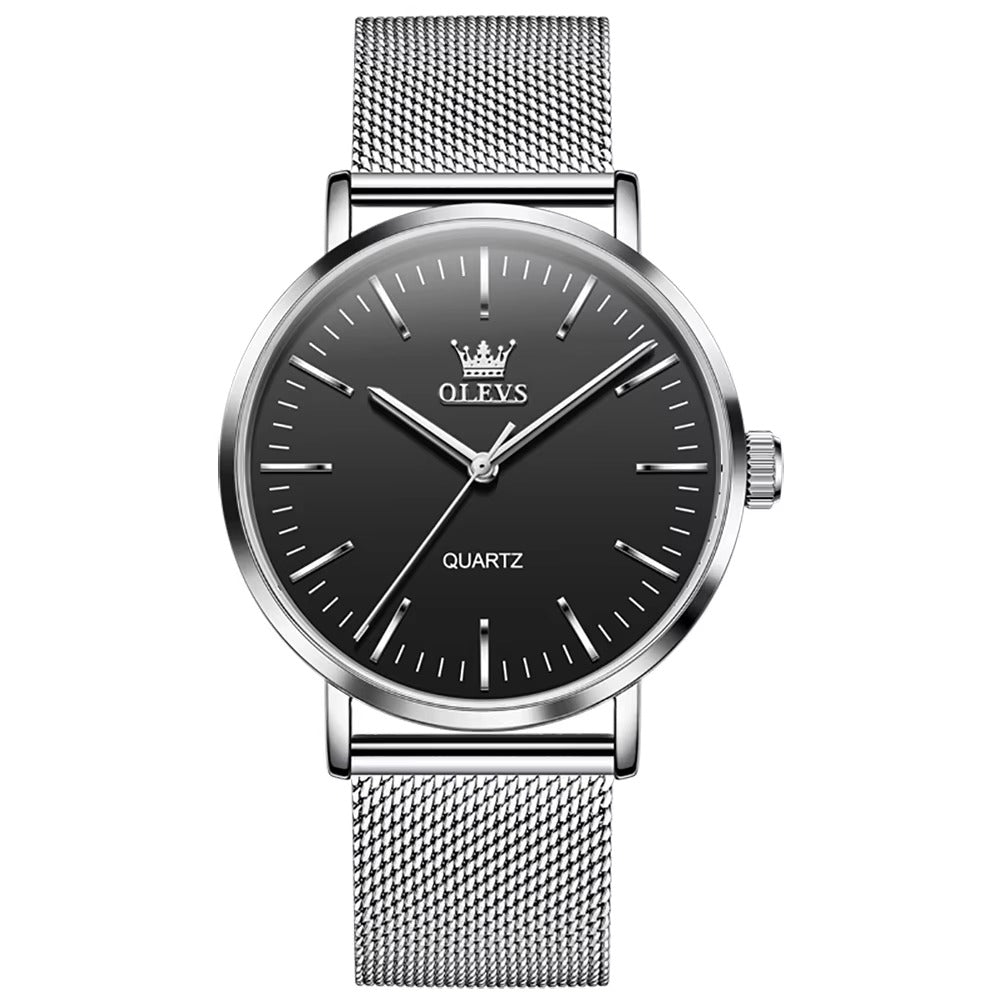 Schlichte minimalistisch dünne Edelstahl Armbanduhr "Orologio bele monde no.5311“ - PITANI