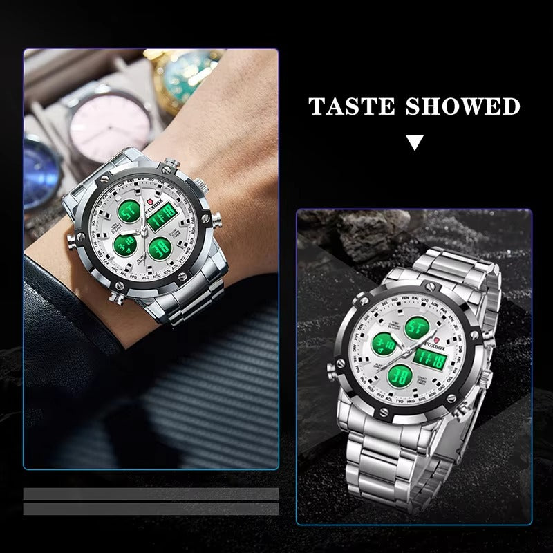 Edelstahl Armbanduhr "Cronografo no.5287“ - PITANI