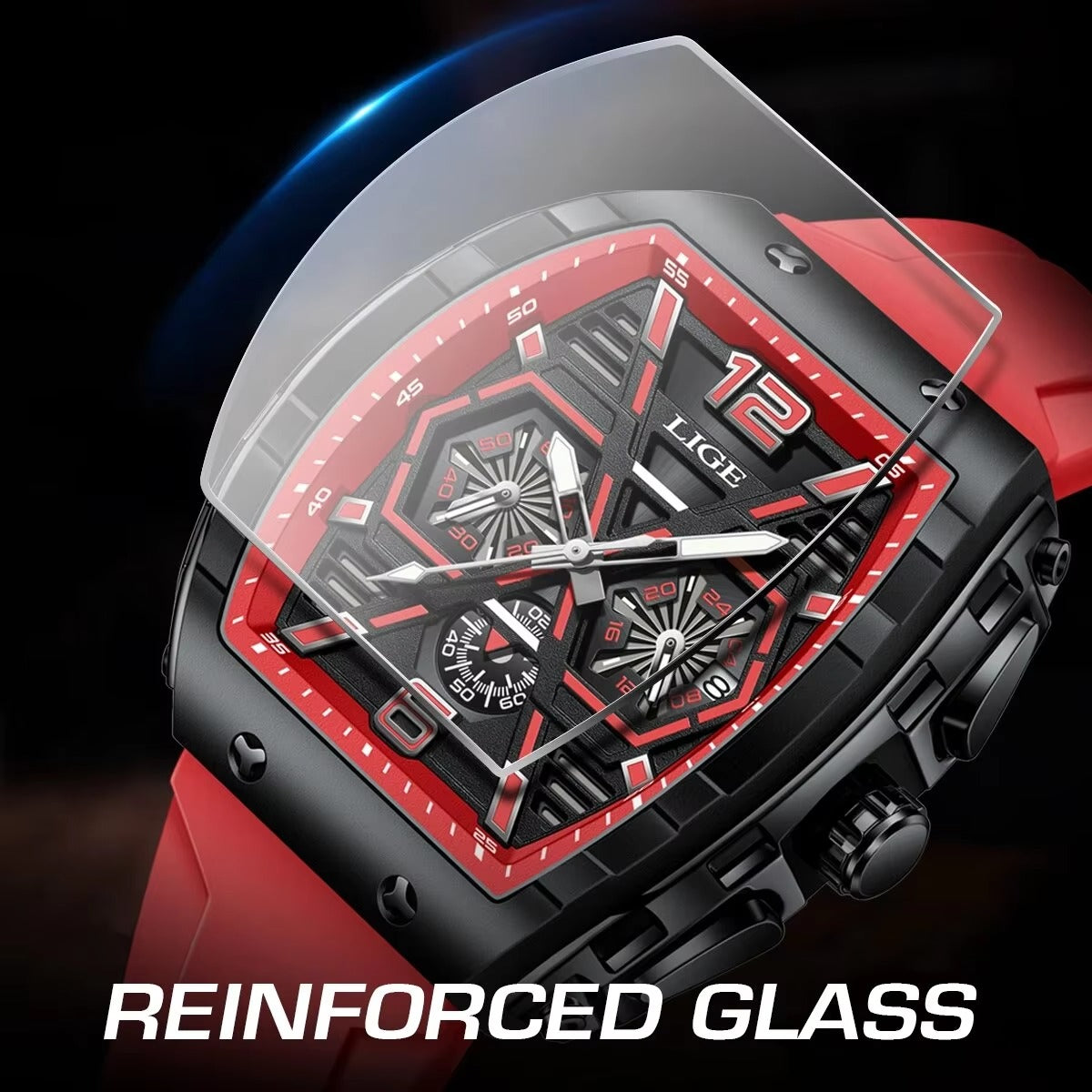 Edelstahl Armbanduhr "Orologi da uomo impermeabili no.4113" - PITANI