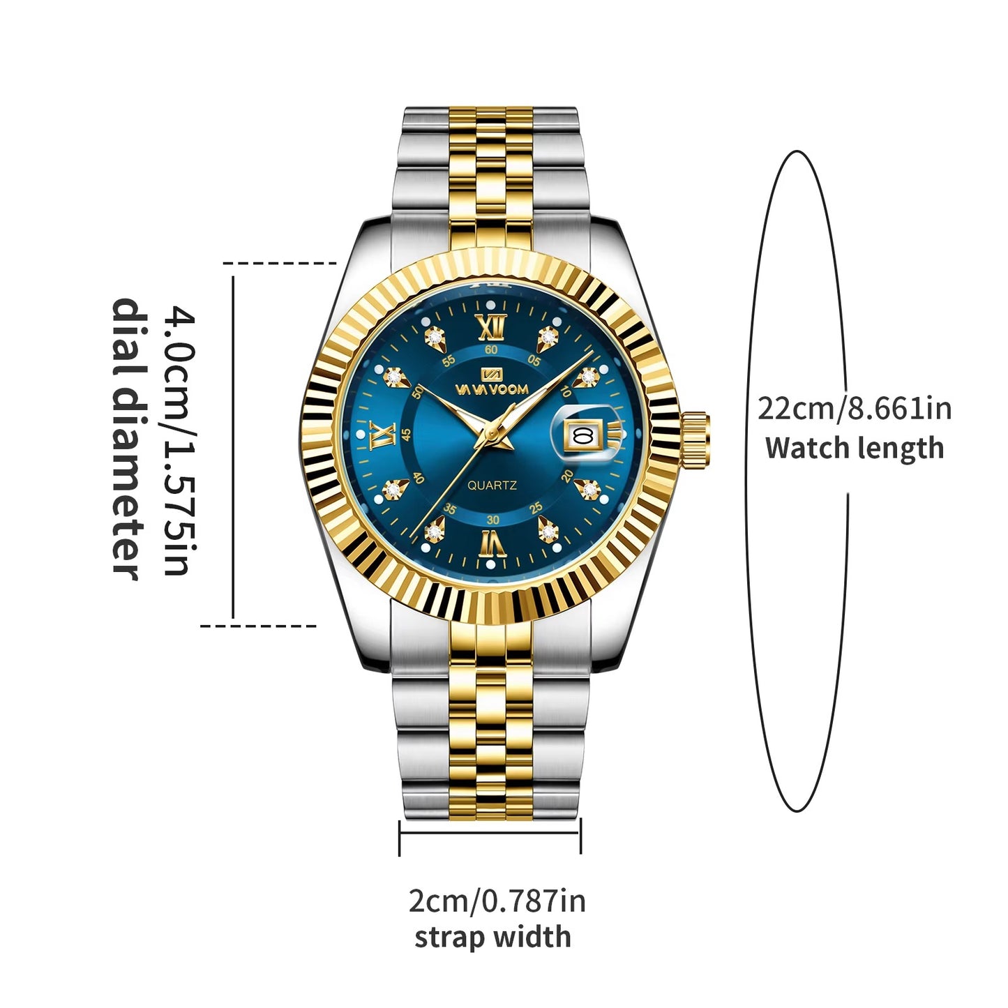 Edelstahl Armbanduhr "Orologio incorporato no.5295“ - PITANI
