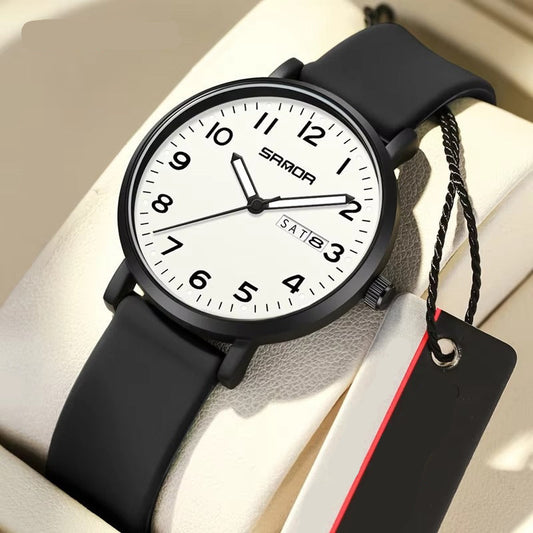Schlichte minimalistische Armbanduhr "Cinghia in tela no.3246“ - PITANI