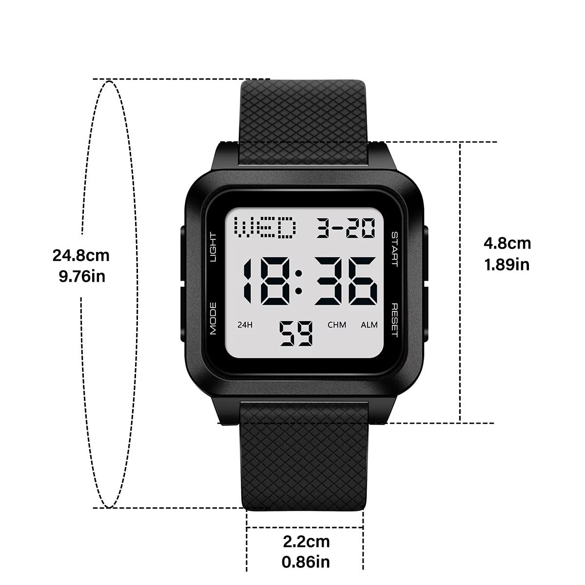 Edelstahl Armbanduhr "Sport studenteschi no.4134" - PITANI