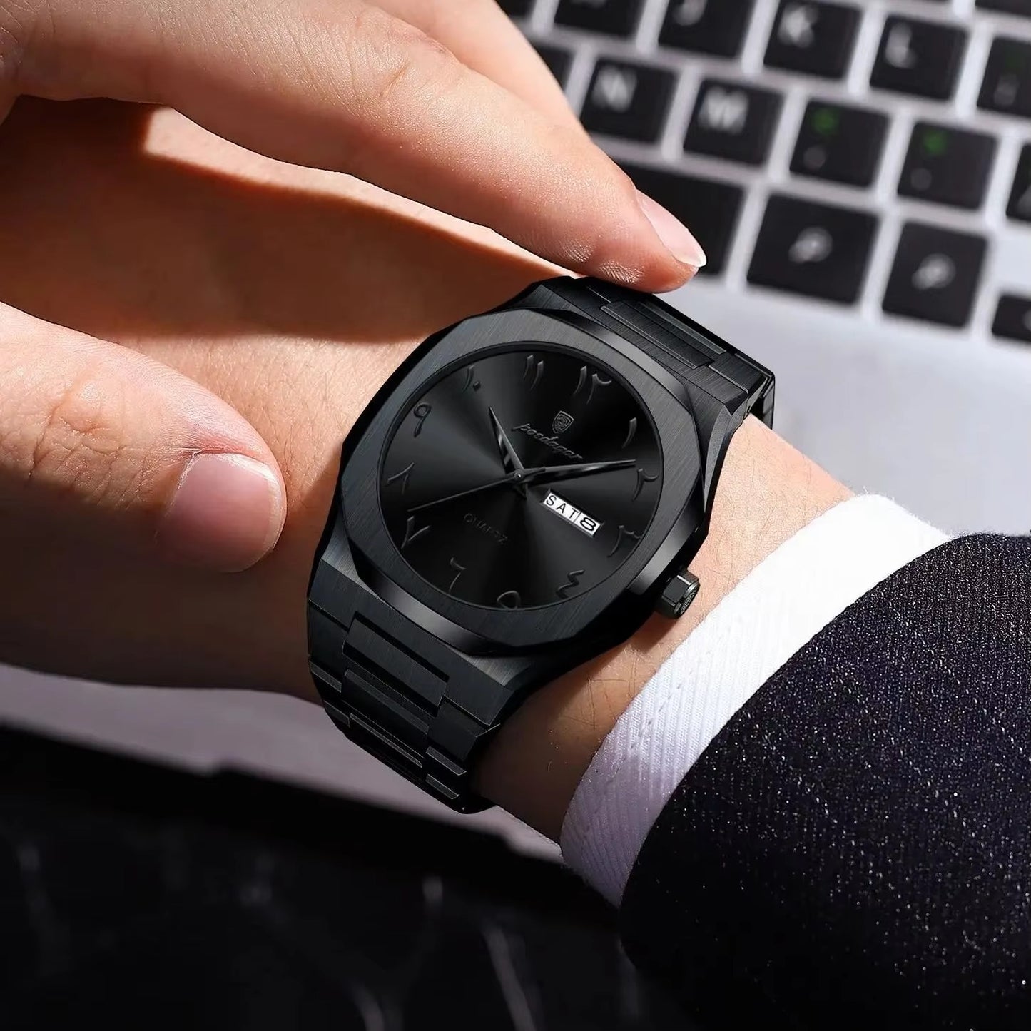 Edelstahl Armbanduhr "Calendario settimanale no.4147" - PITANI