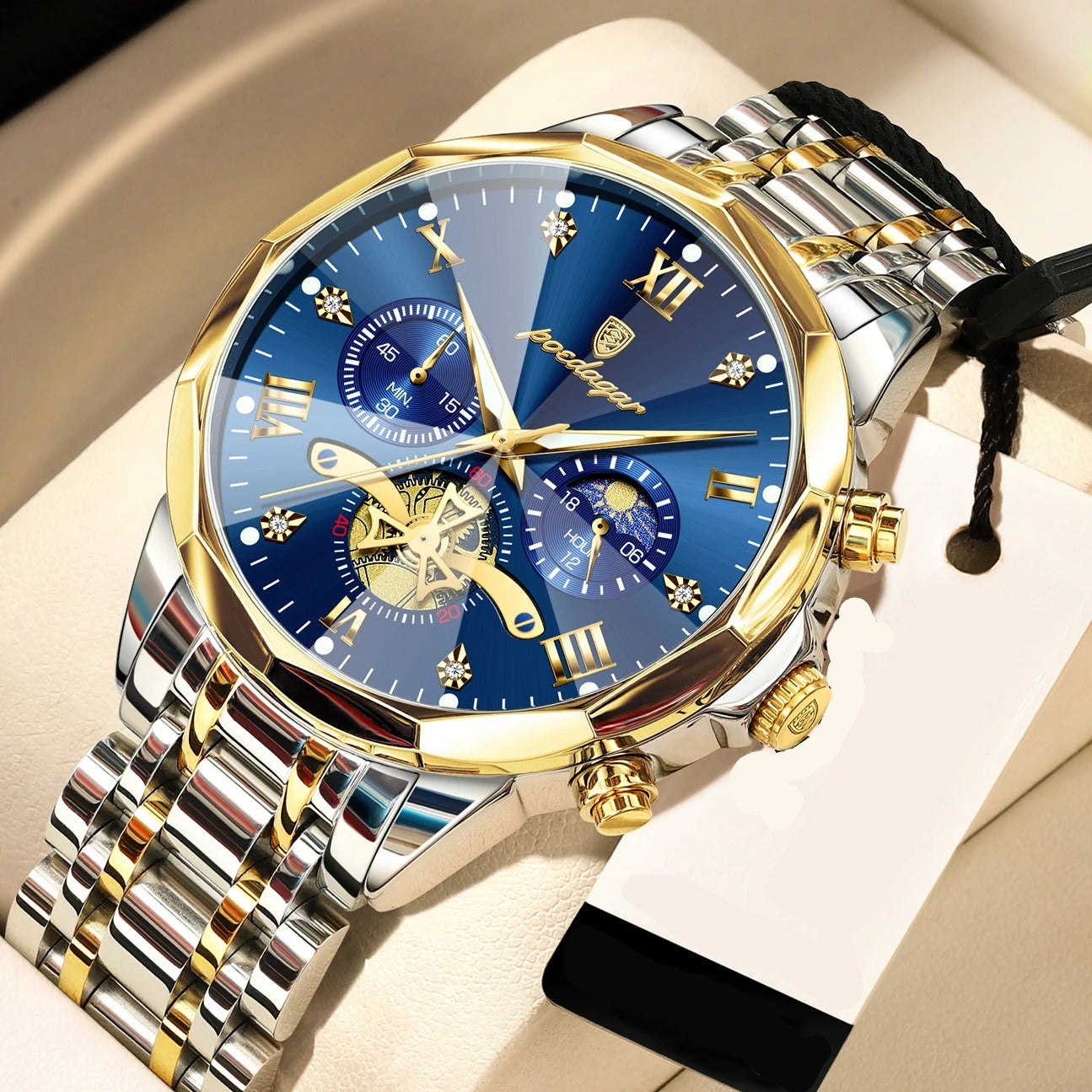 Moderne Edelstahl Armbanduhr "Impermeabile moderne Orologio no.5270“ - PITANI