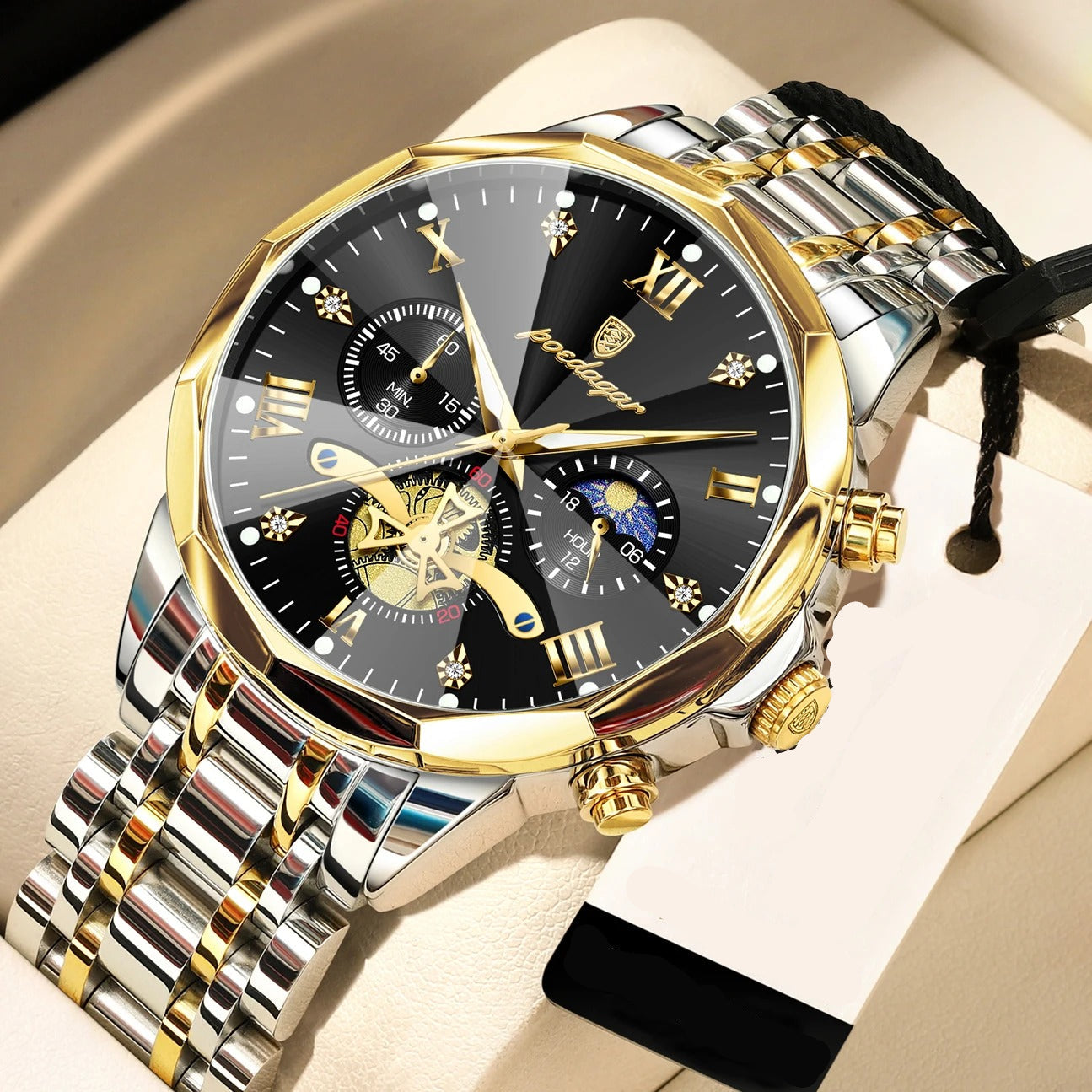 Moderne Edelstahl Armbanduhr "Impermeabile moderne Orologio no.5270“ - PITANI