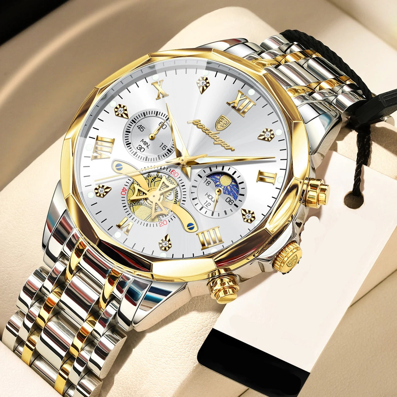 Moderne Edelstahl Armbanduhr "Impermeabile moderne Orologio no.5270“ - PITANI