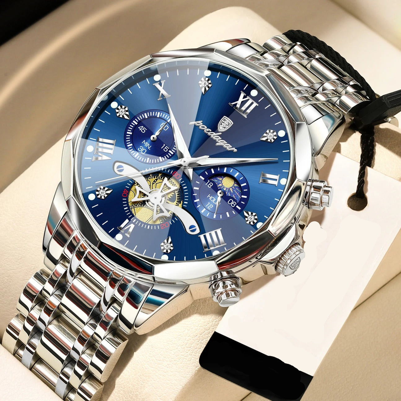 Moderne Edelstahl Armbanduhr "Impermeabile moderne Orologio no.5270“ - PITANI