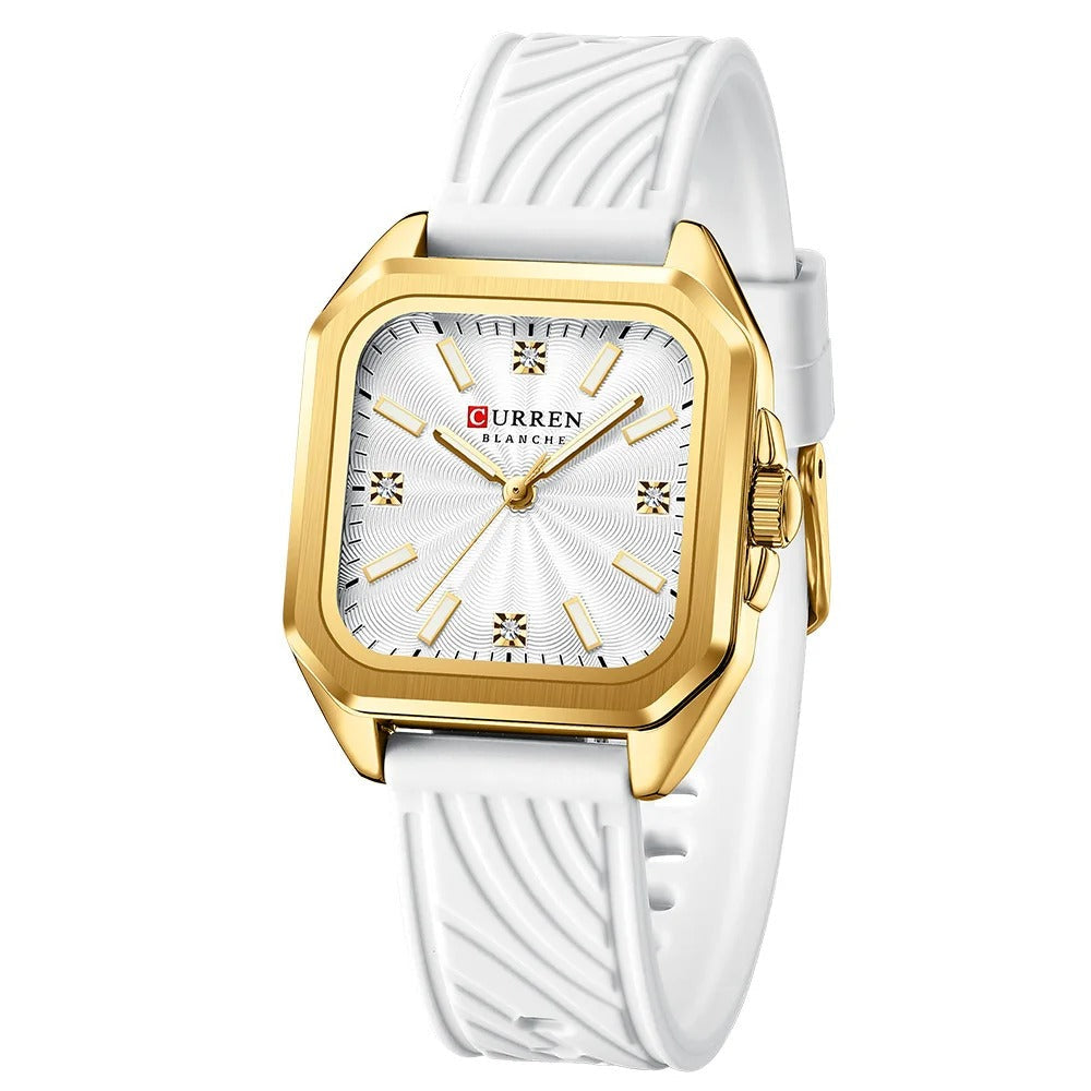 Elegante Quadratische Damen Quarzarmbanduhr – Wasserdichte-Armbanduhr no.3272 - PITANI