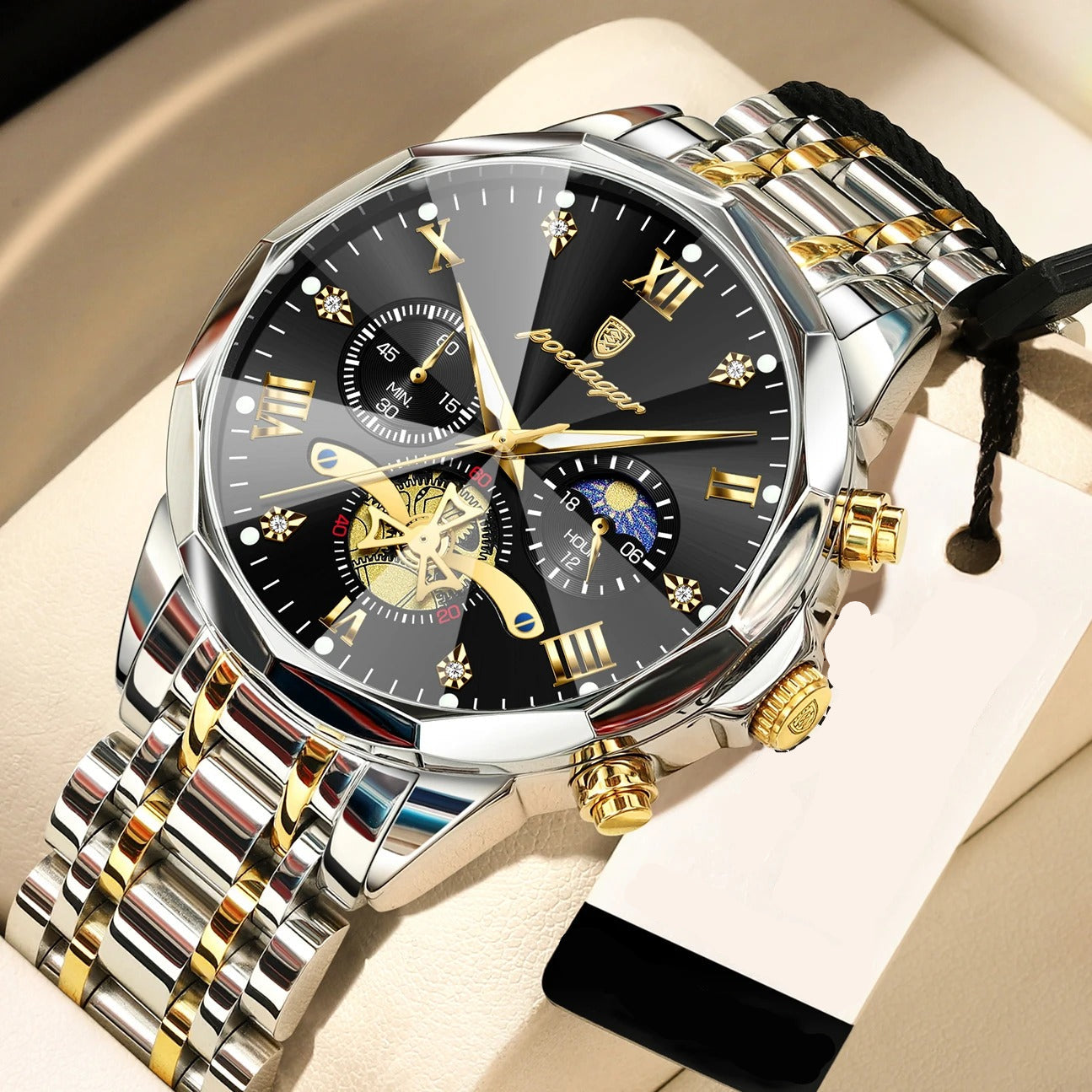 Moderne Edelstahl Armbanduhr "Impermeabile moderne Orologio no.5270“ - PITANI