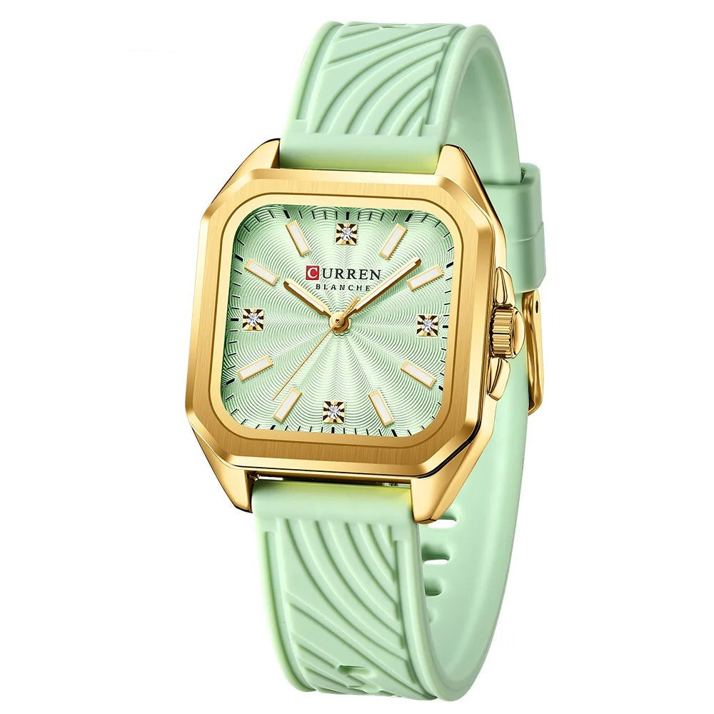 Elegante Quadratische Damen Quarzarmbanduhr – Wasserdichte-Armbanduhr no.3272 - PITANI