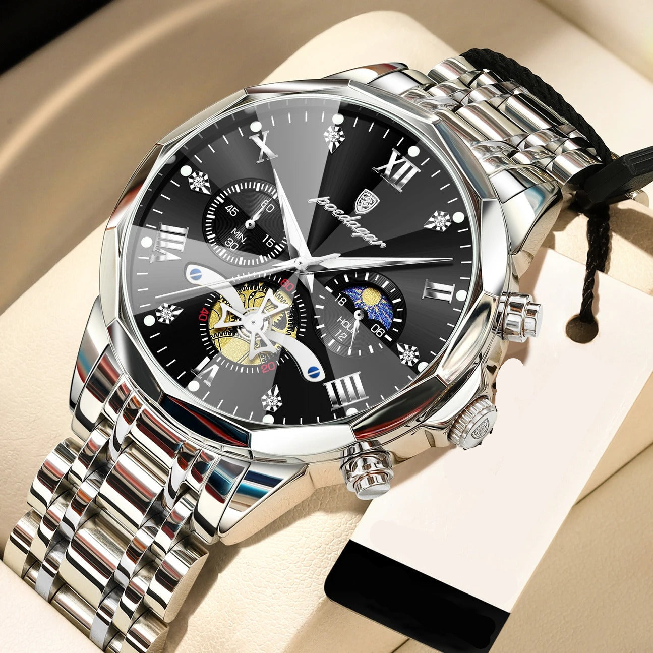 Moderne Edelstahl Armbanduhr "Impermeabile moderne Orologio no.5270“ - PITANI