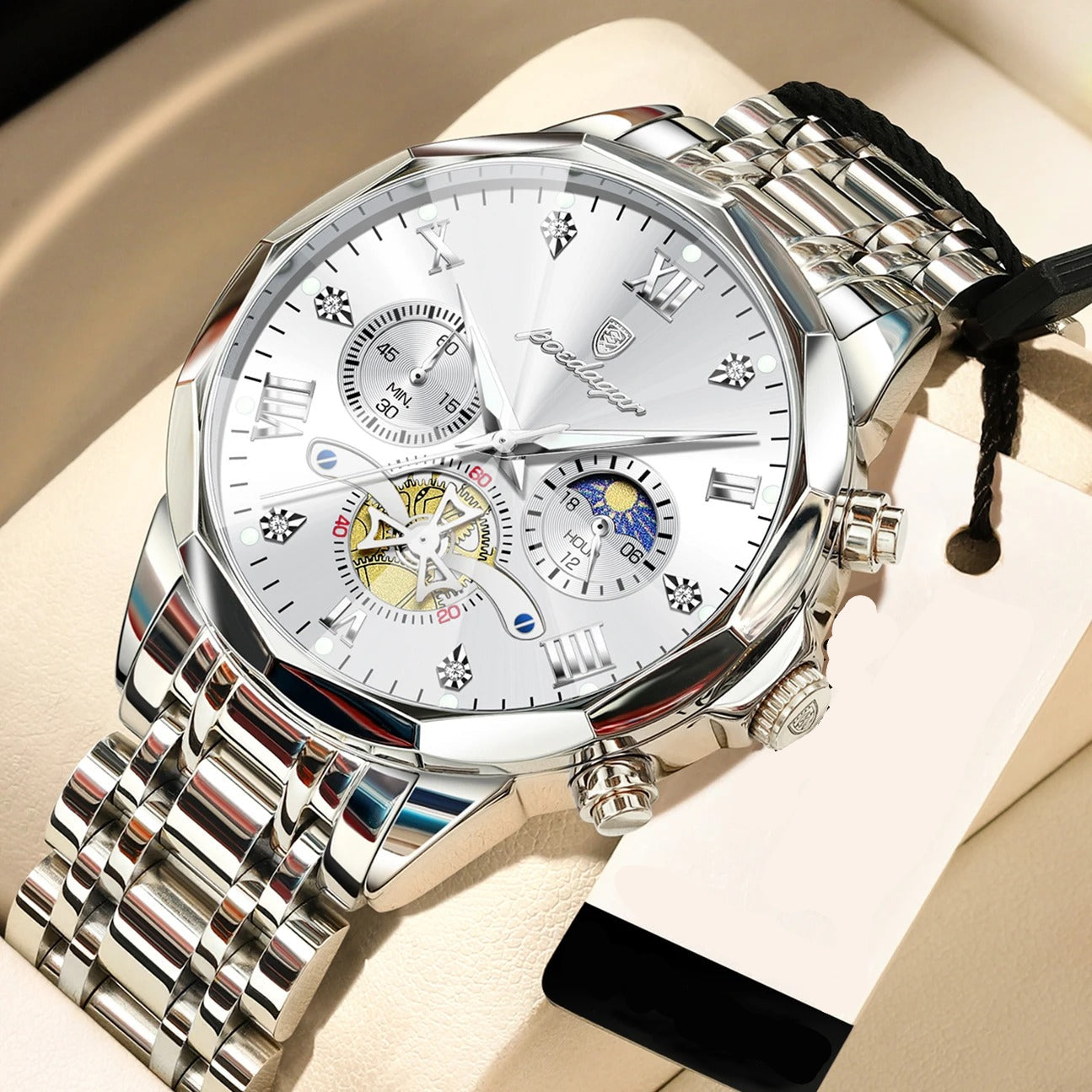 Moderne Edelstahl Armbanduhr "Impermeabile moderne Orologio no.5270“ - PITANI