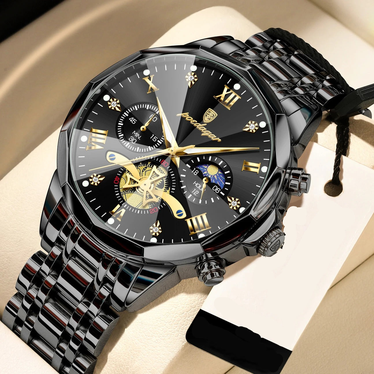 Moderne Edelstahl Armbanduhr "Impermeabile moderne Orologio no.5270“ - PITANI