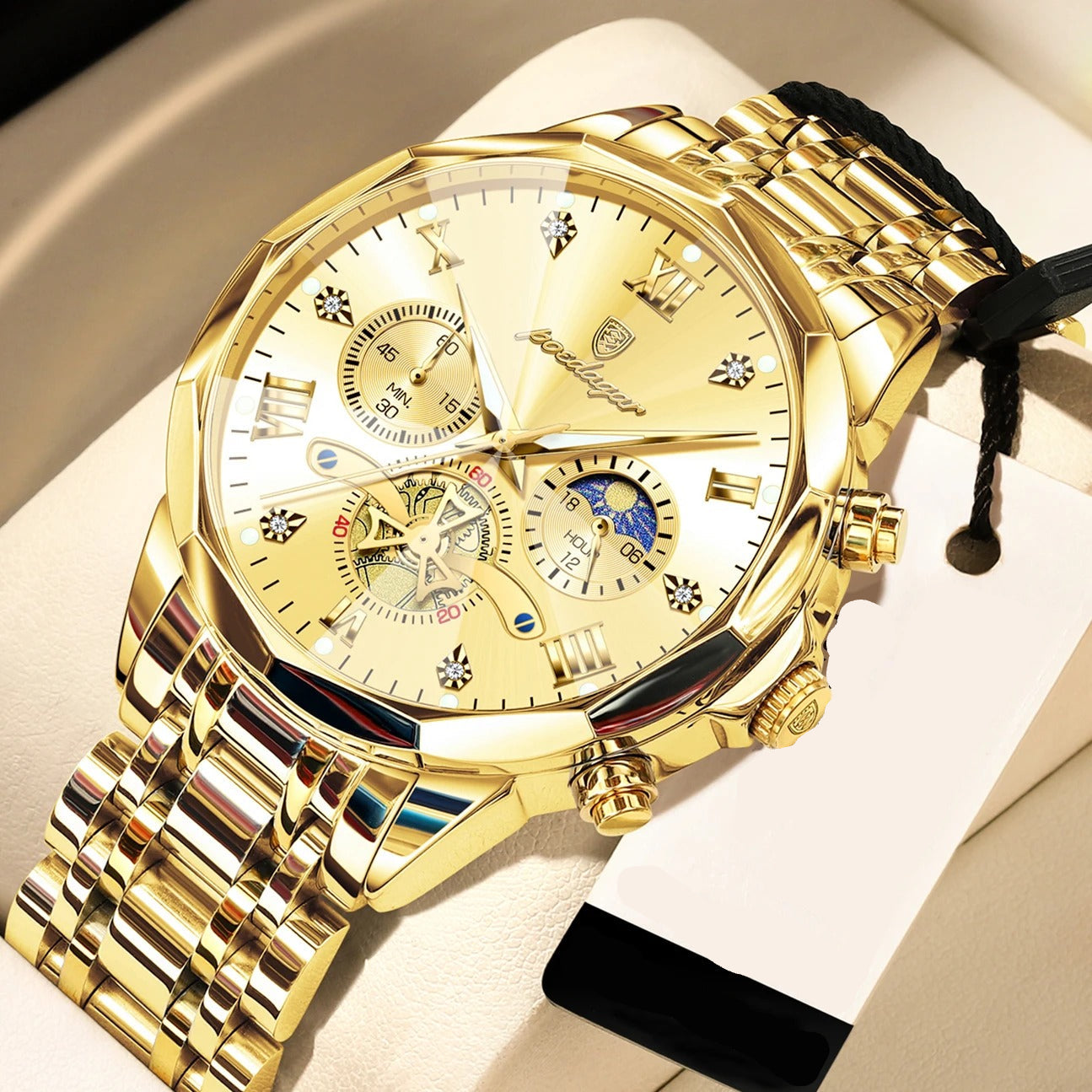 Moderne Edelstahl Armbanduhr "Impermeabile moderne Orologio no.5270“ - PITANI