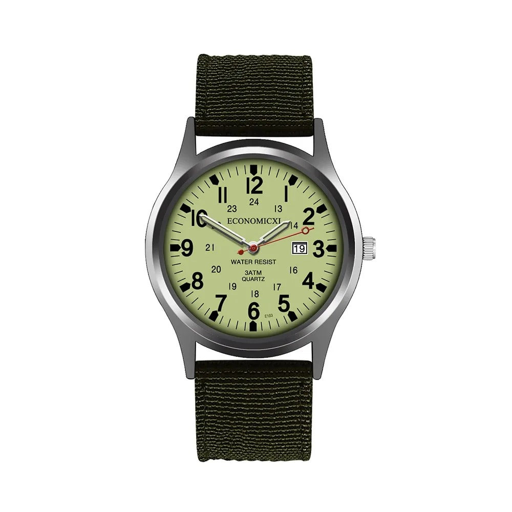 Stoff Armbanduhr "Verde Sportivo no. 480" - PITANI