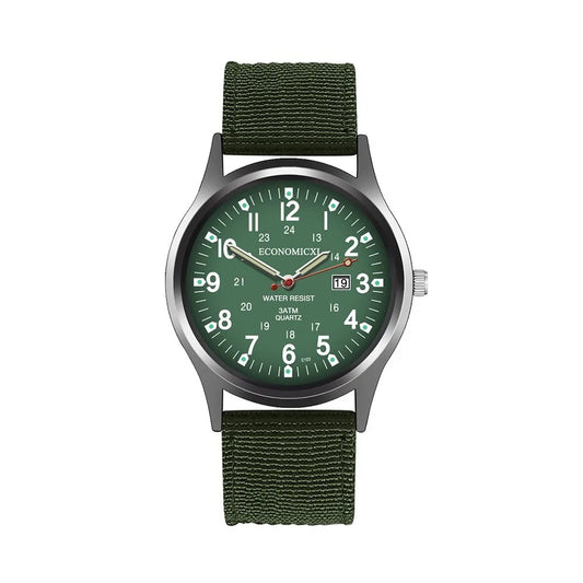 SALE | Stoff Armbanduhr "Verde Sportivo no. 480" - PITANI