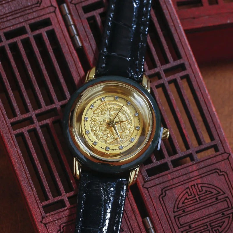 Leder Armbanduhr "Oro 12 Zodiaco" - PITANI