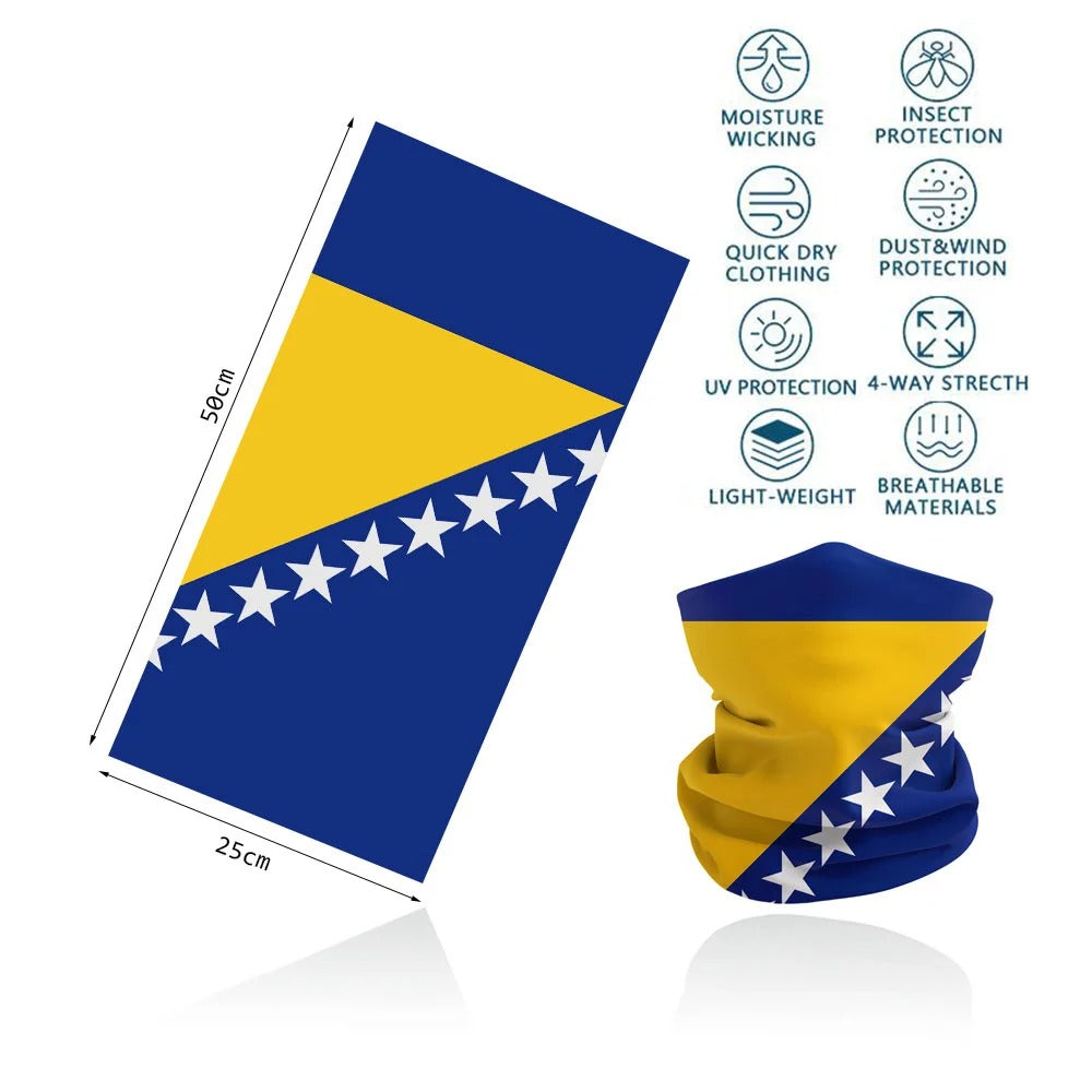 Bandana/Halstuch "Bandiere nazionali europee" - PITANI