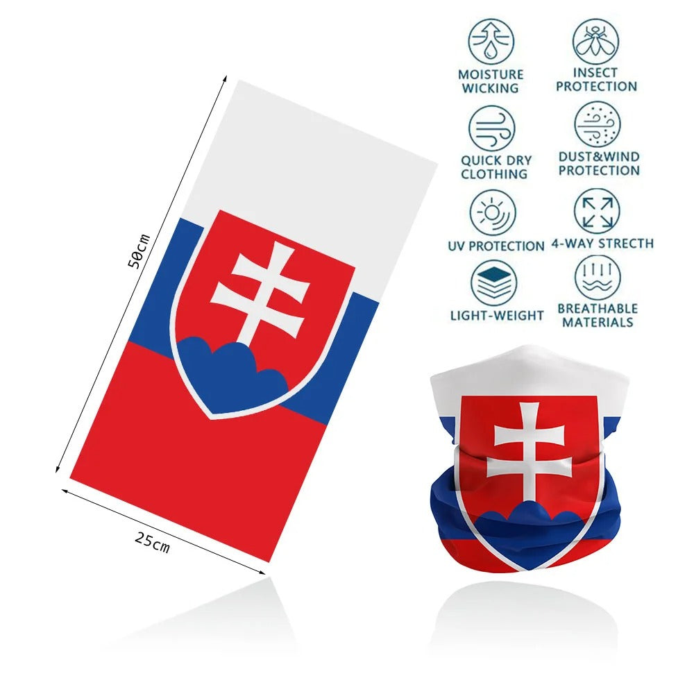 Bandana/Halstuch "Nuove bandiere nazionali europee" - PITANI