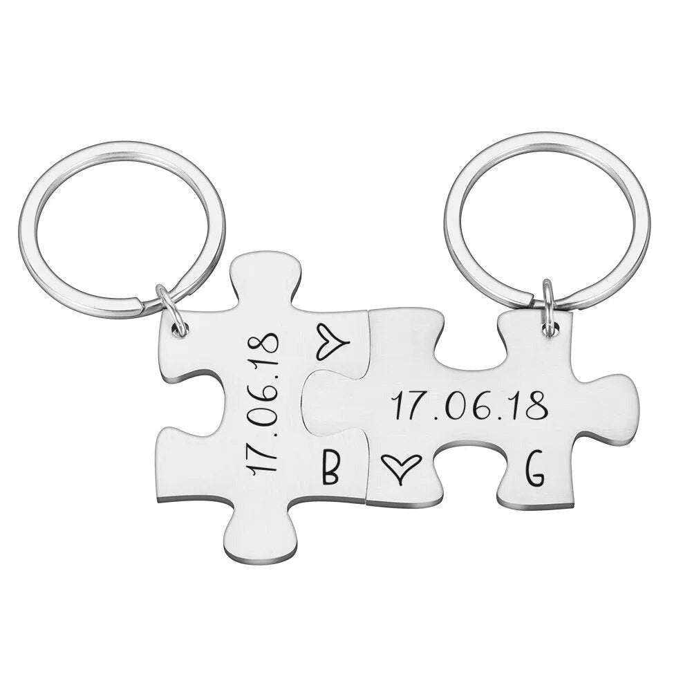 Personalisierter Schlüsselanhänger "Puzzlere" - PITANI