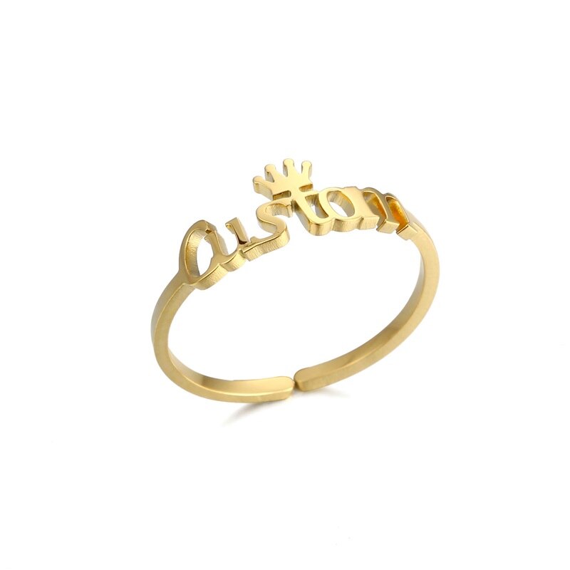 Personalisierter Edelstahl Ring "Regalo" - PITANI