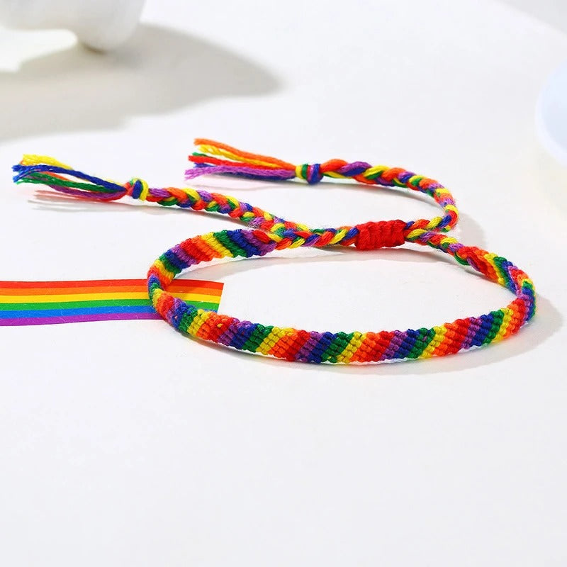 LGTBQ Armband "Catena in corda colorata" - PITANI